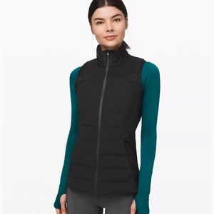 Lululemon Down for it All Vest size 8 Womens